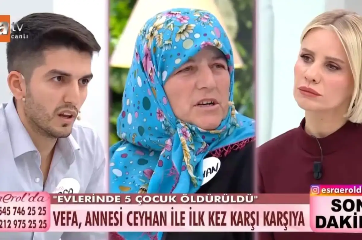 Vefa Keskin ile Annesi Ceyhan Keskin Esra Erol'da Yüzleşti: "Sen de Yargılanacaksın!"
