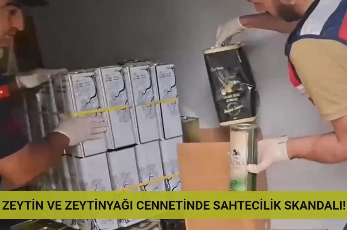 Zeytinyağı Cenneti Balıkesir’de Skandal! 4 Ton Sahte Ürün Ele Geçirildi