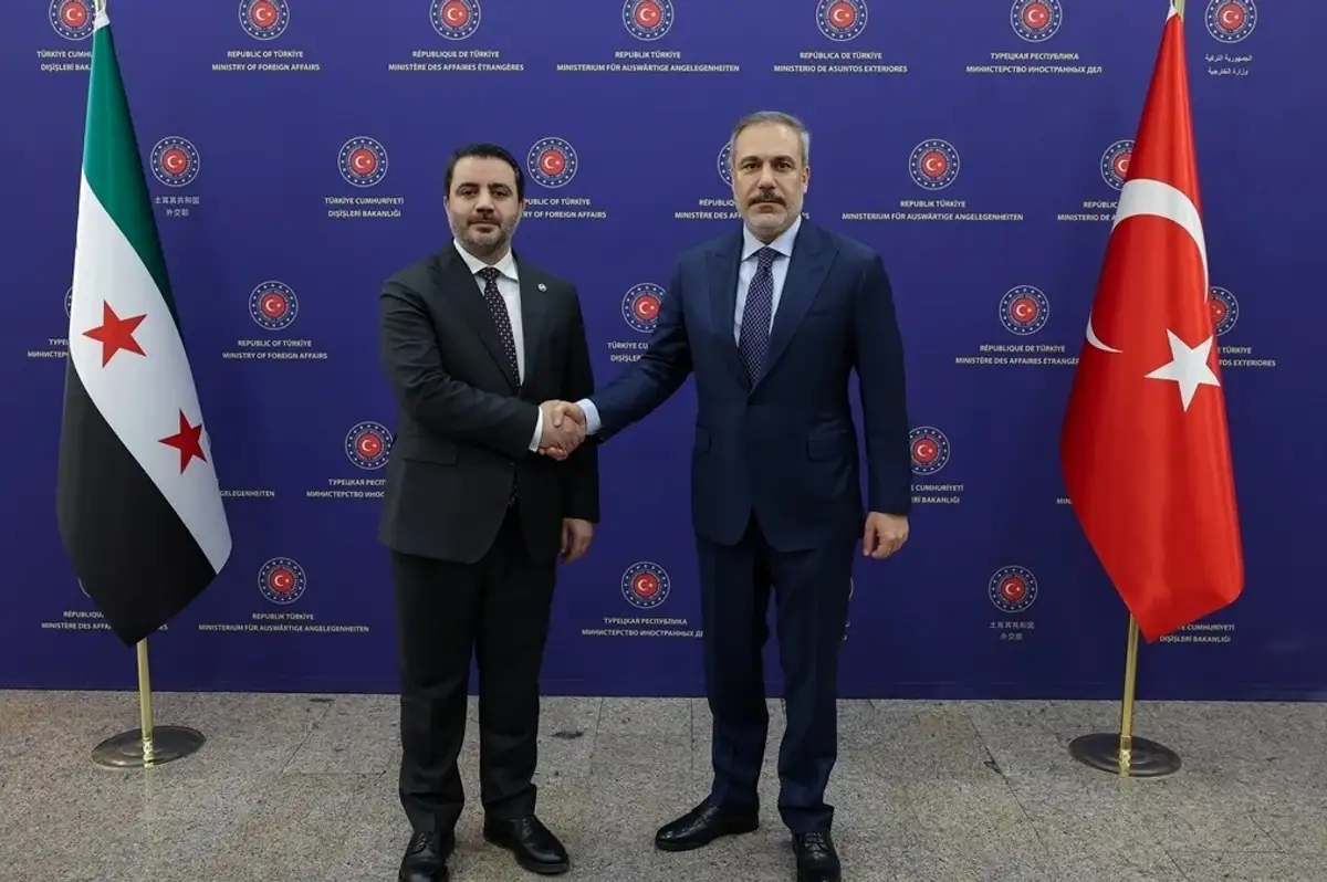 Bakan Fidan Suriyeli Mevkidaşıyla Görüştü