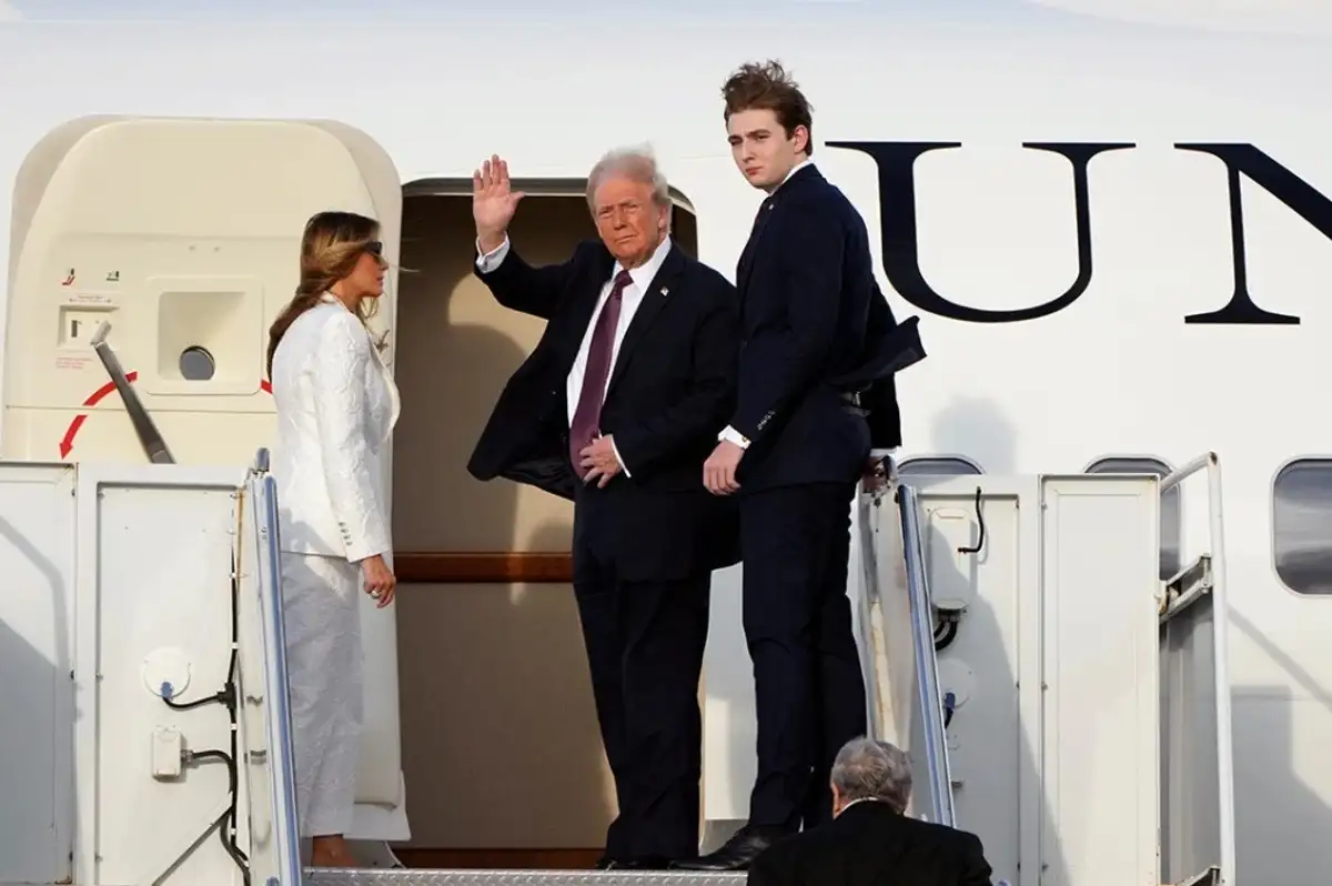 Trump Yemin Töreni için Washington'da