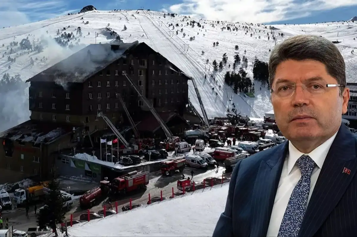 Adalet Bakanı Yılmaz Tunç: "Bolu'daki Yangınla İlgili 12 Gözaltı Var"