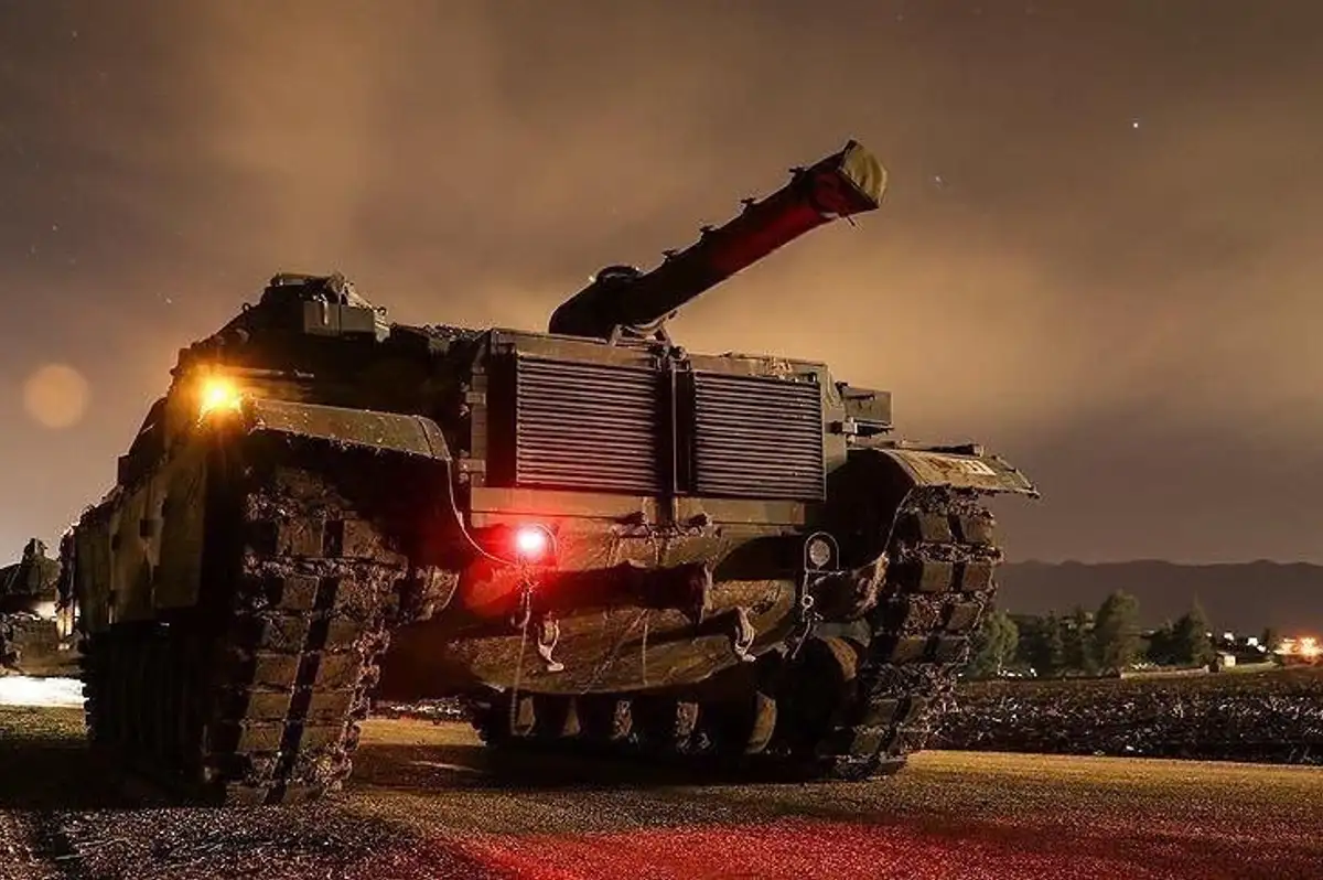TSK'ya Ait Büyük Bir Konvoy Suriye'ye Giriş Yaptı