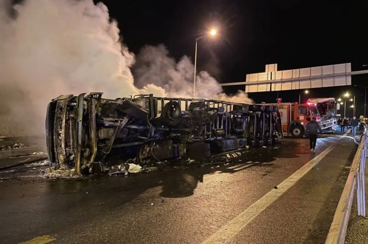 TAG Otoyolu'nda Kaza: 1 Ölü