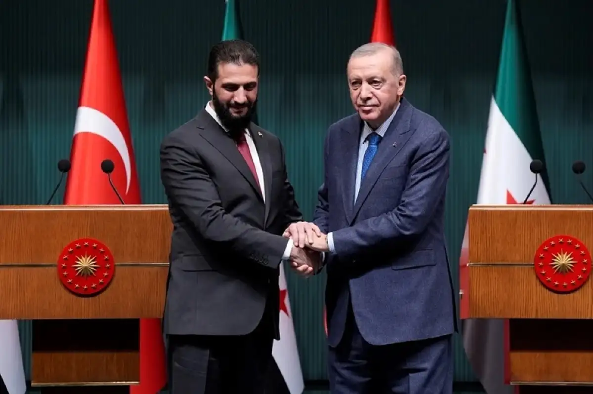 Ahmed Şara'dan Cumhurbaşkanı Erdoğan'a Teşekkür Mesajı