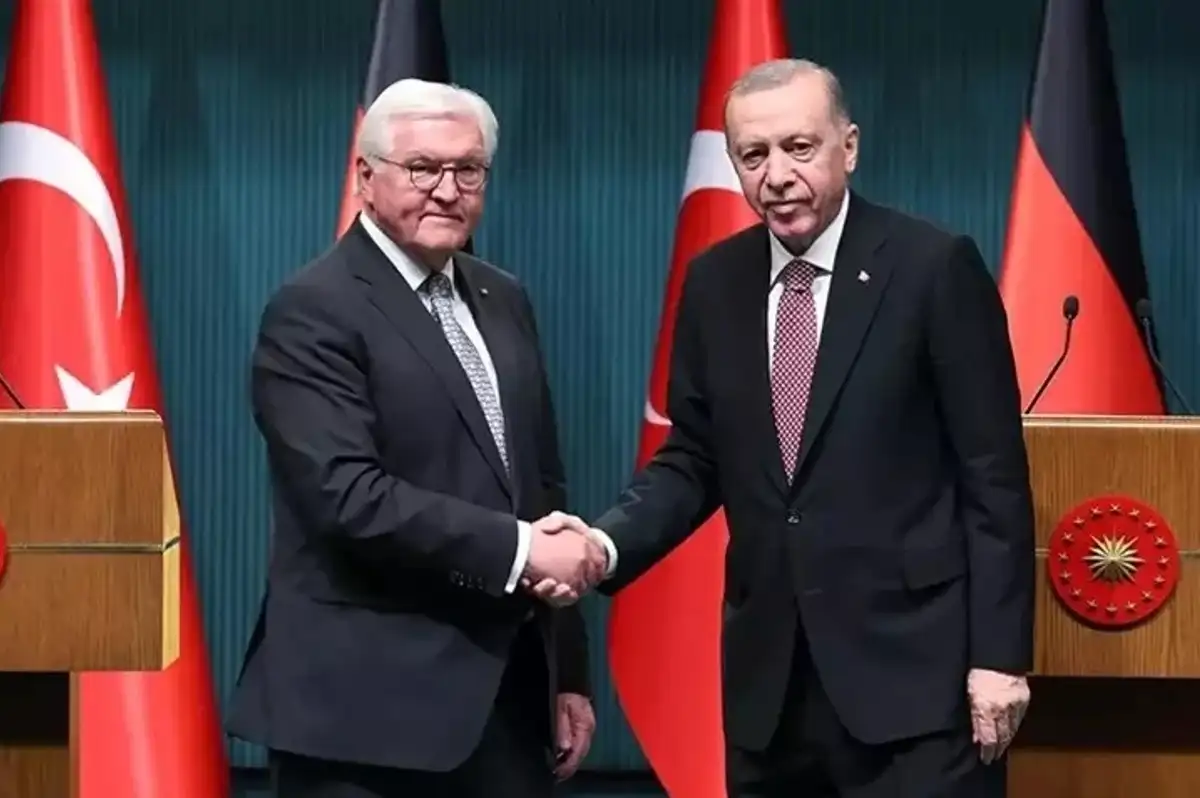 Erdoğan-Steinmeier Görüşmesi Başladı