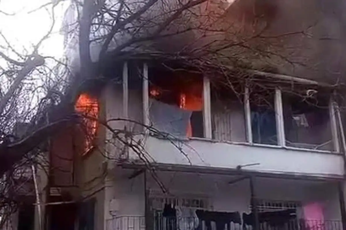 Küçükçekmece'de Korkutan Yangın