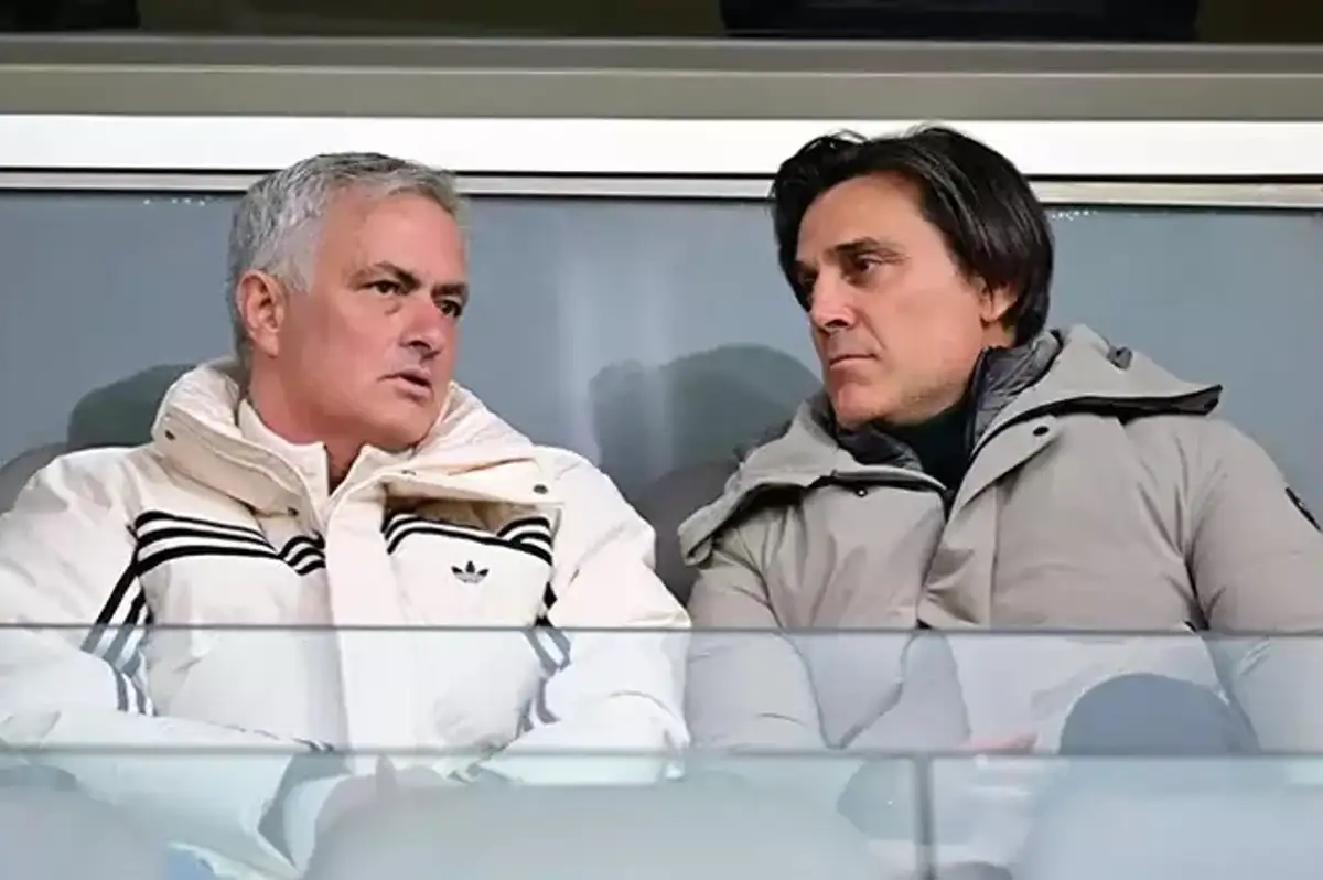 Mourinho ve Montella Koyu Sohbette