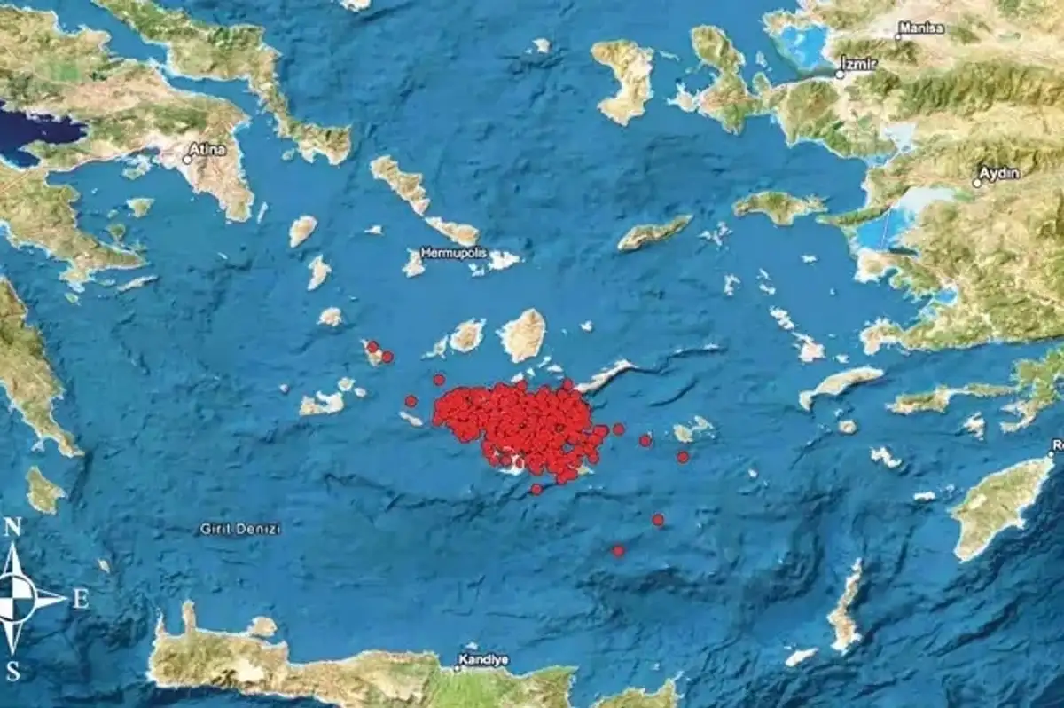 Ege'nin Tsunami Riski Haritası Çıkarıldı