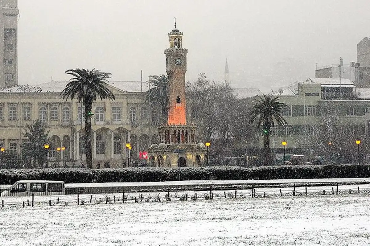 Ege'nin 3 İline Kar Uyarısı