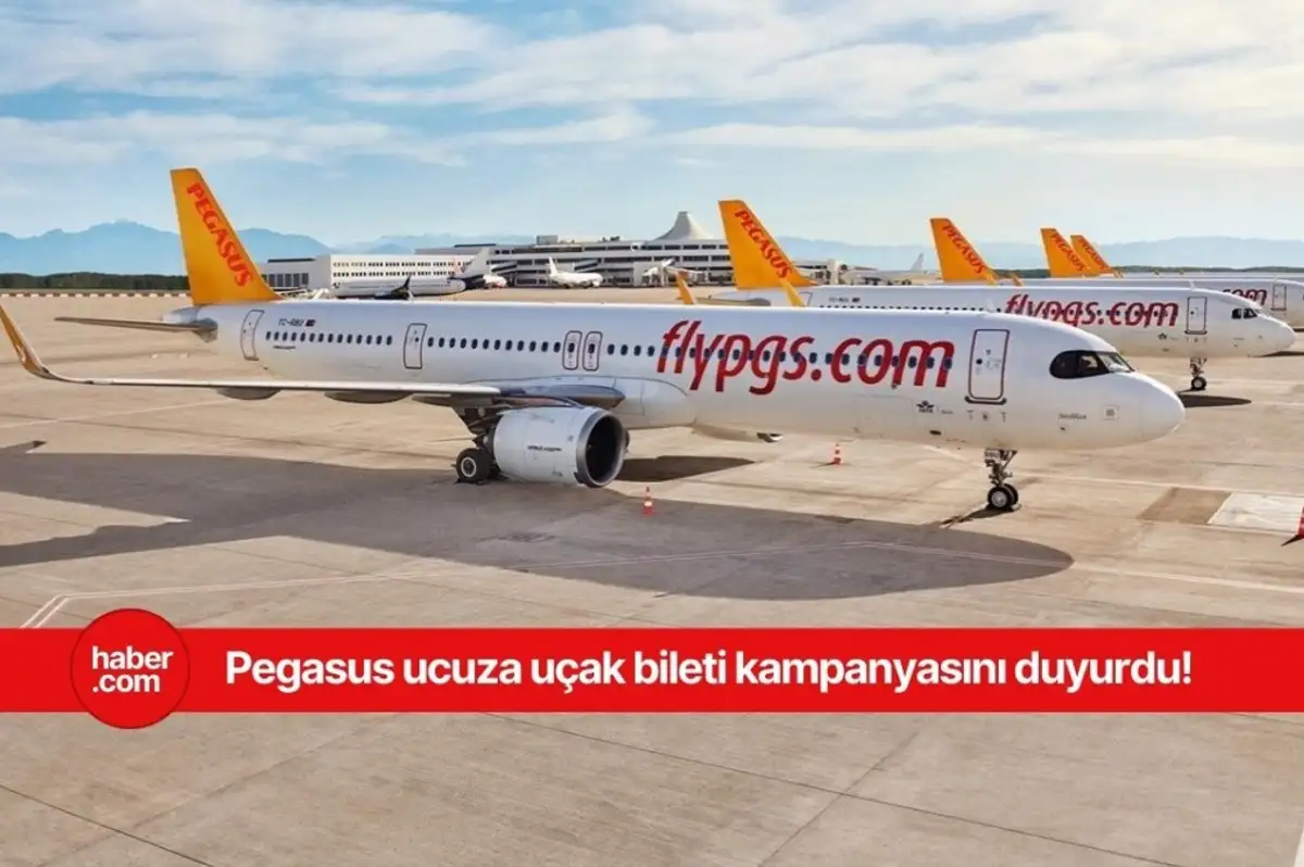 Pegasus'tan yeni uçak bileti kampanyası! sadece bu fiyata uçabileceksiniz