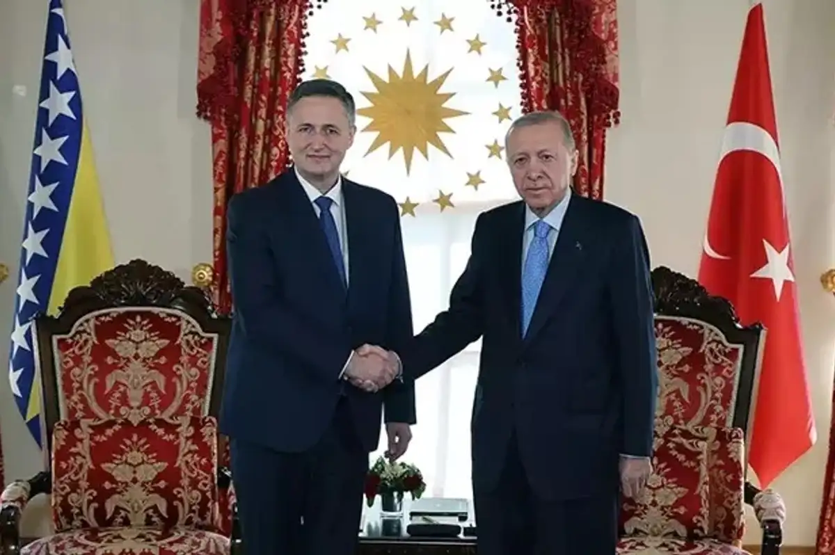 Cumhurbaşkanı Erdoğan Becirovic'i Kabul Etti