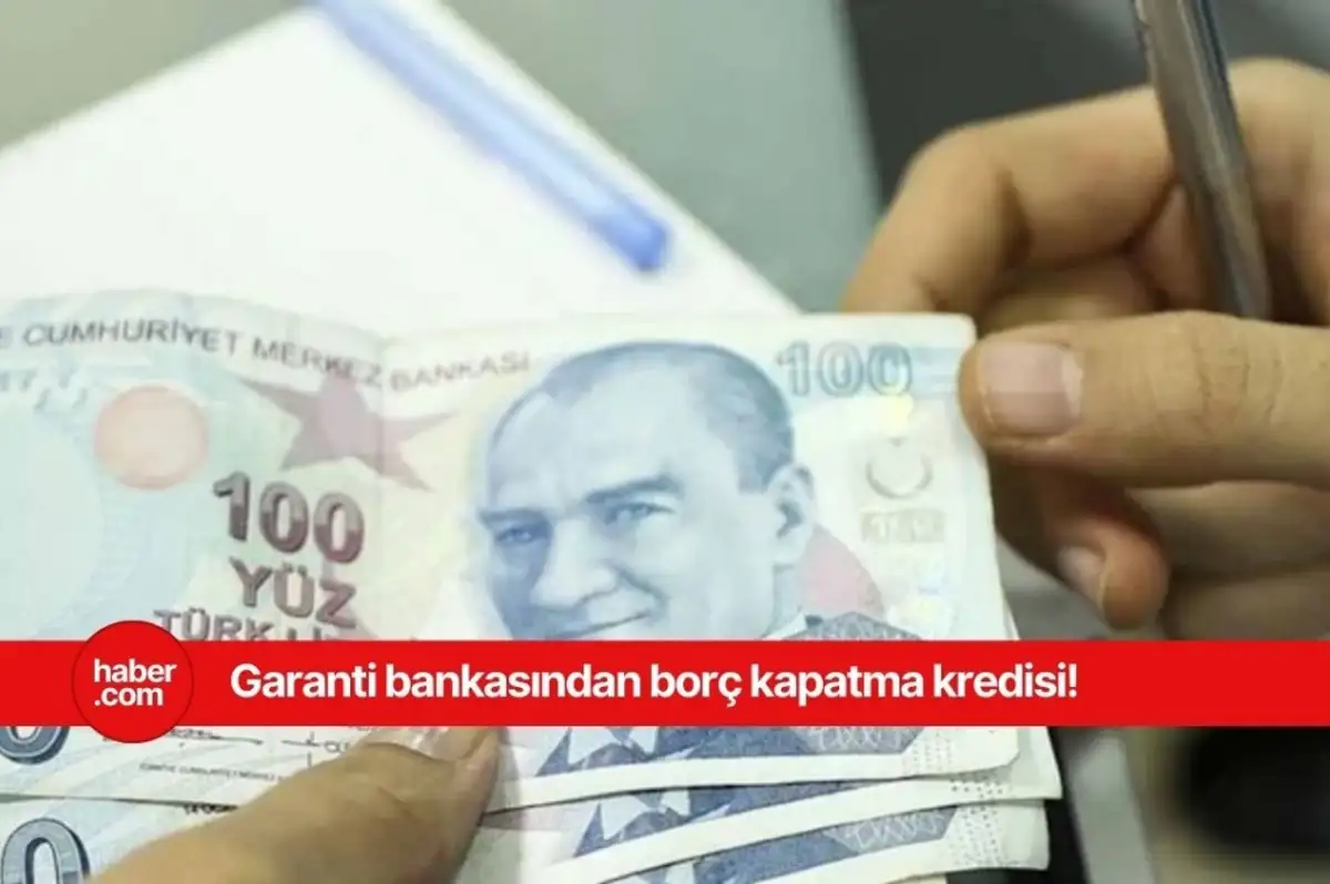 Garanti bankasından 36 ay vade ile borç kapatma kredisi imkanı!