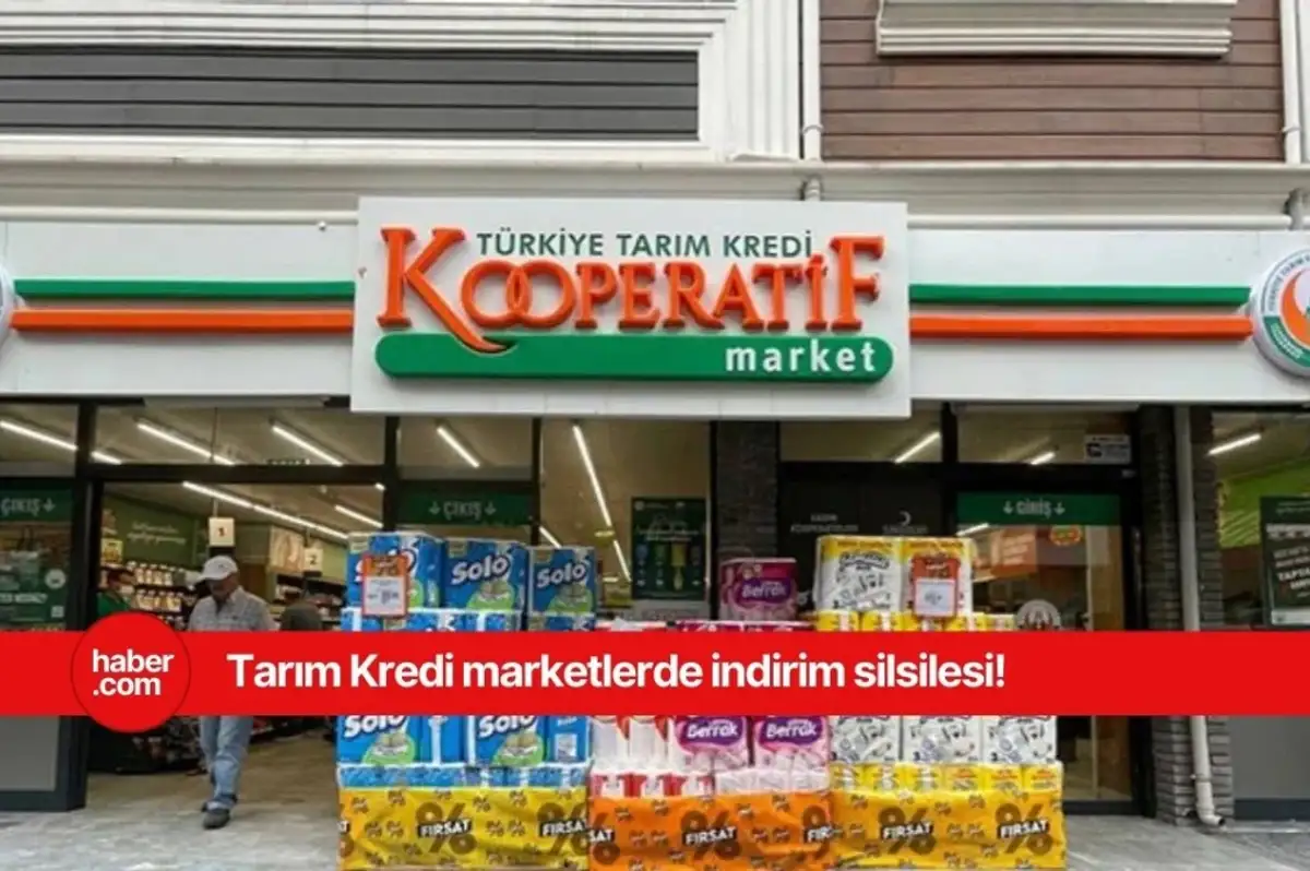 Tarım Kredi Marketlerde Mart ayı indirimi! Bu ürünler yok fiyatına satılıyor