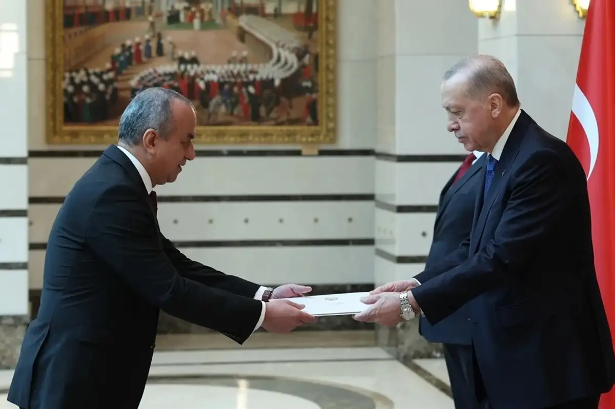 Cumhurbaşkanı Erdoğan, Büyükelçilerin Güven Mektubunu Kabul Etti