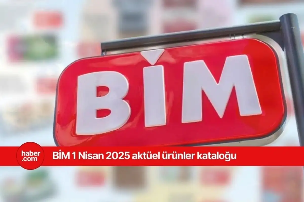 BİM 1 Nisan 2025 aktüel ürünler kataloğu
