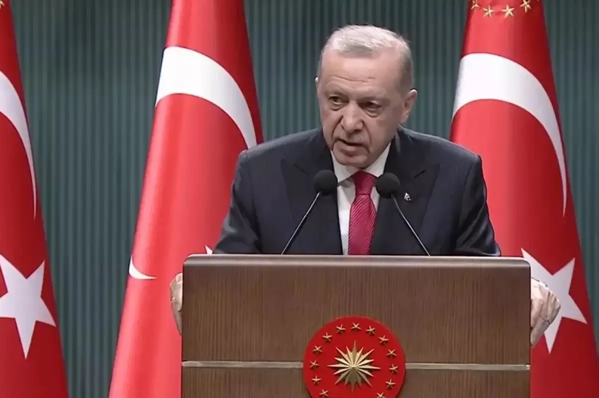 Cumhurbaşkanı Erdoğan Kabine Toplantısının Ardından Önemli Açıklamalarda Bulundu