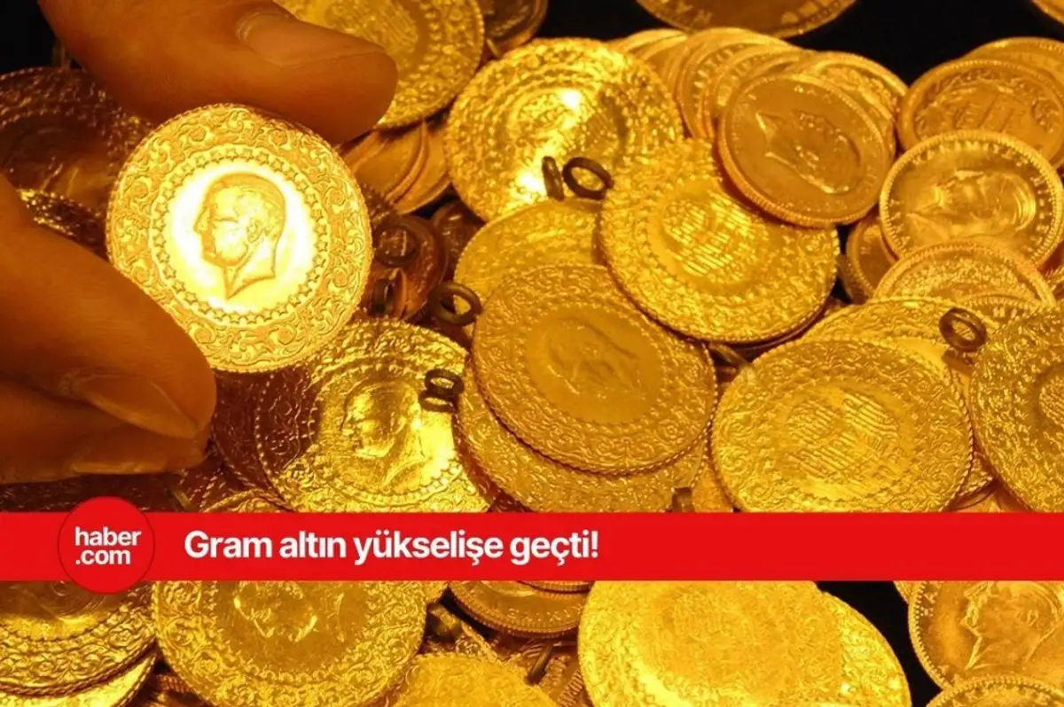 Altın fiyatları bugün yeniden yükselişte! Gram altın kendine geldi işte altın fiyatları