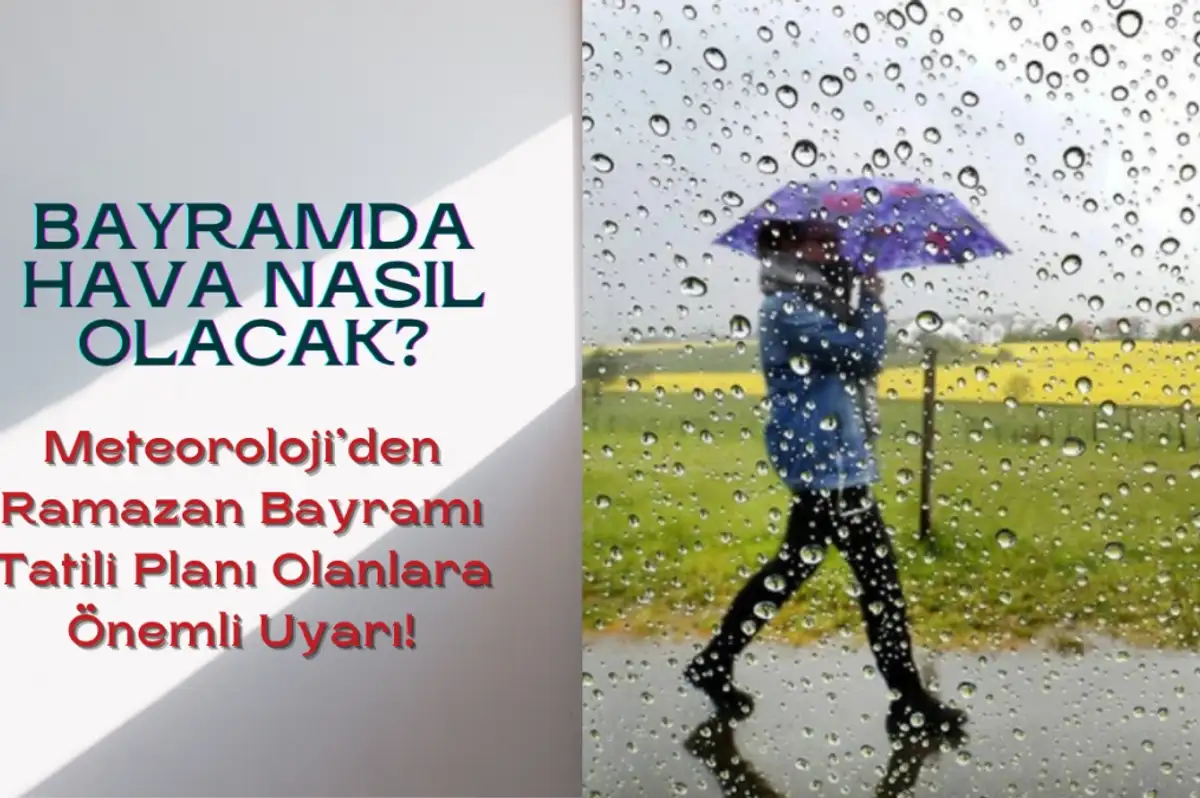 Bayramda Yola Çıkacaklar Dikkat: Meteoroloji'den Yağış Alarmı!