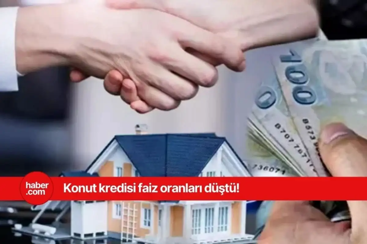 Ev alacaklara müjde! 2 banka konut kredisi faiz oranlarını düşürdü