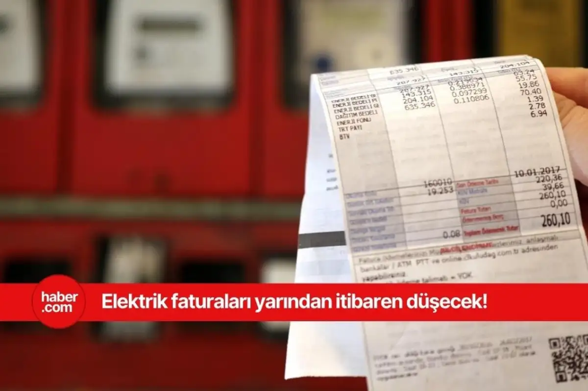 Faturanız yüzde 25 düşecek! Yeni düzenleme yarın başlıyor