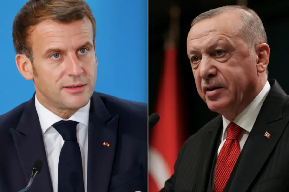 Macron'dan Erdoğan'a Bayram Tebriği