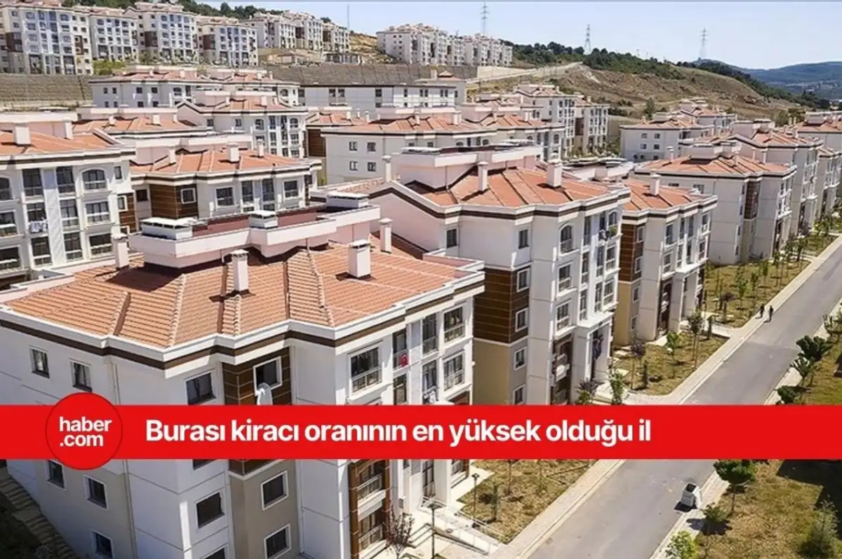 Türkiye'de en yüksek kiracı oranına sahip il belli oldu!