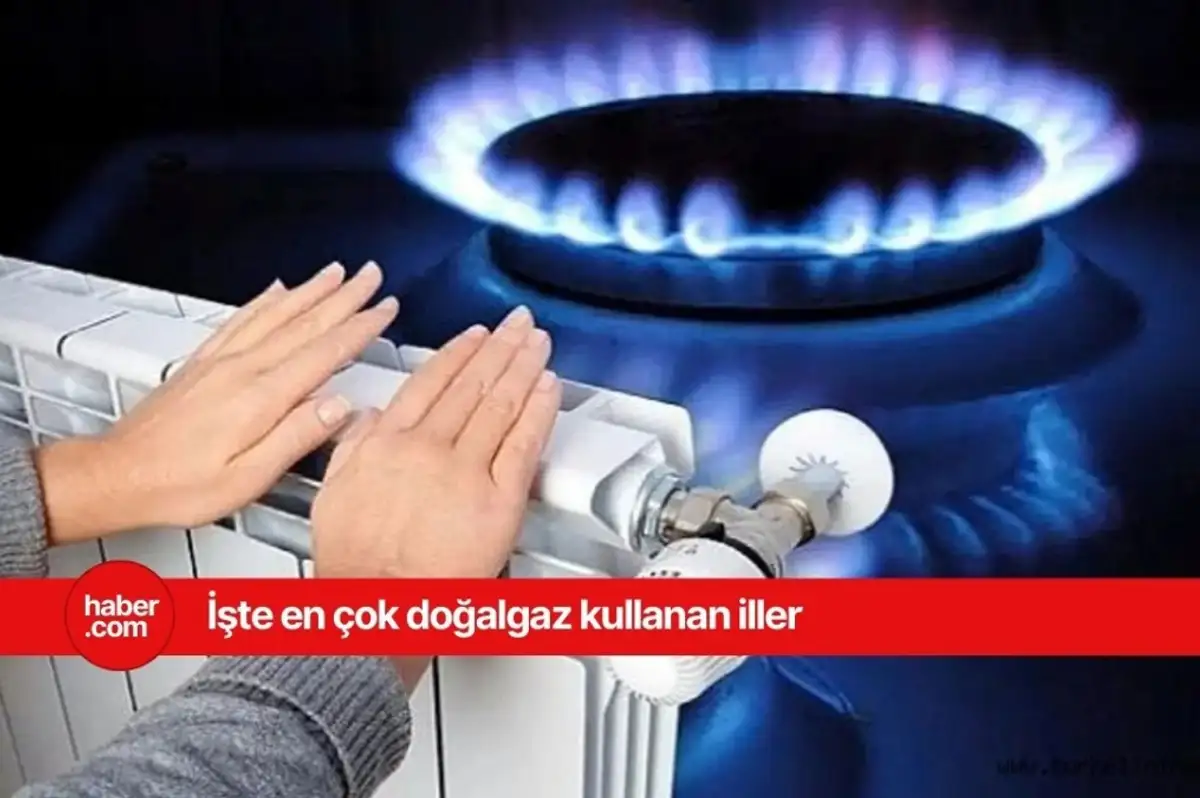En çok doğalgaz tüketen iller açıklandı! İşte listenin başındaki o il