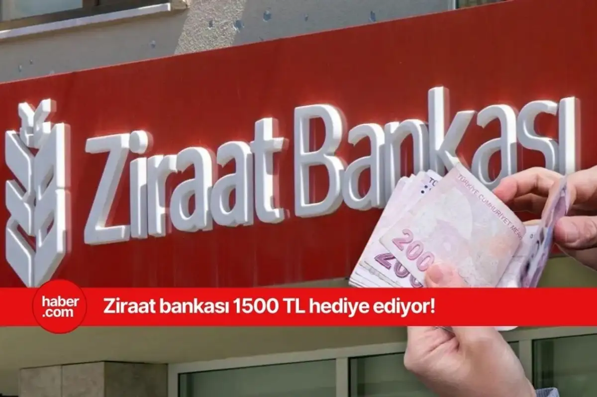 Ziraat bankası 1500 TL verecek! Alışverişiniz Ziraat bankasından olacak