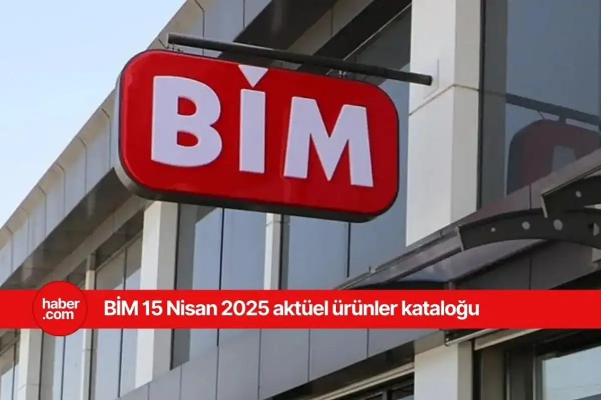 BİM 15 Nisan 2025 aktüel ürünler kataloğu