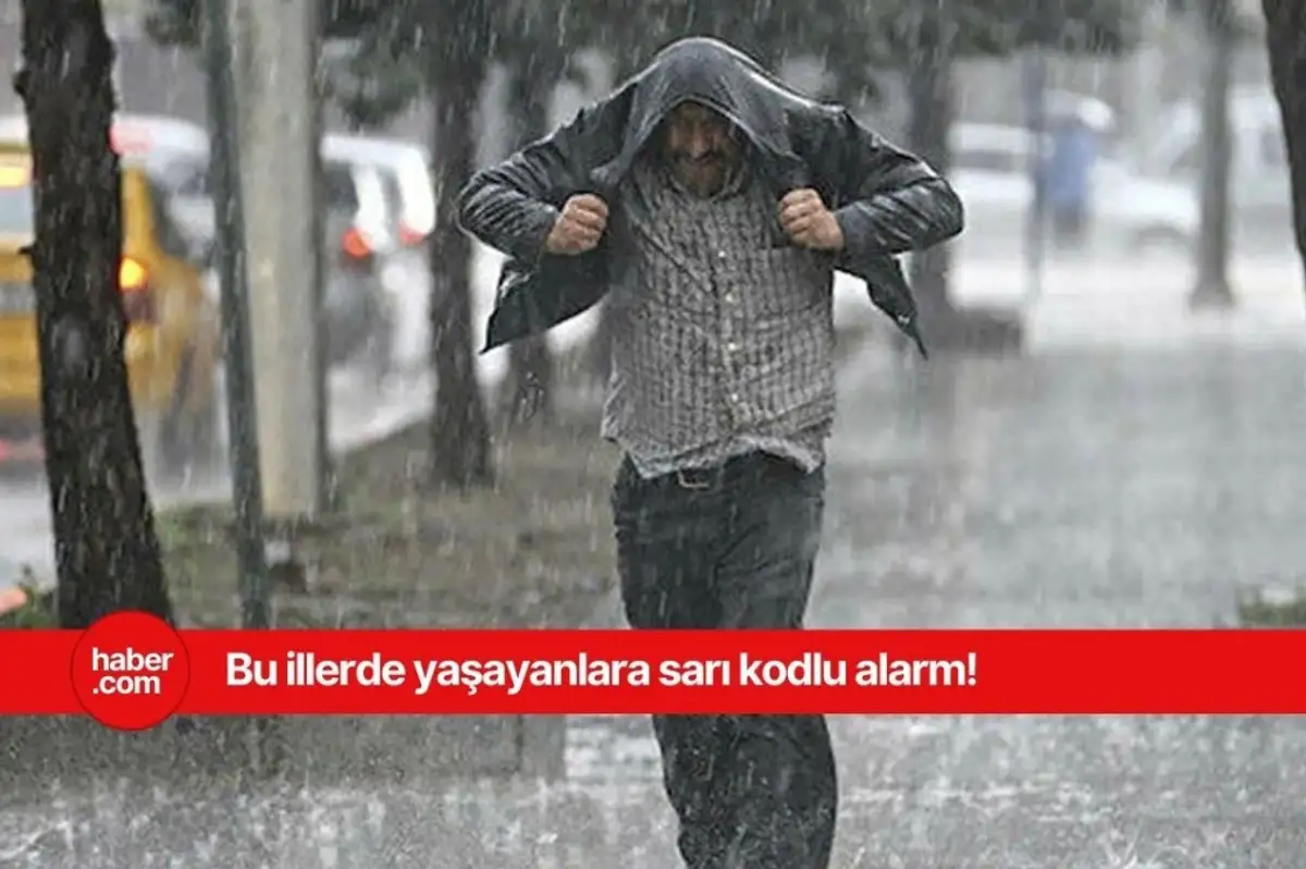 MGM'den bu bölgelerde yaşayanlara sağanak yağış uyarısı!
