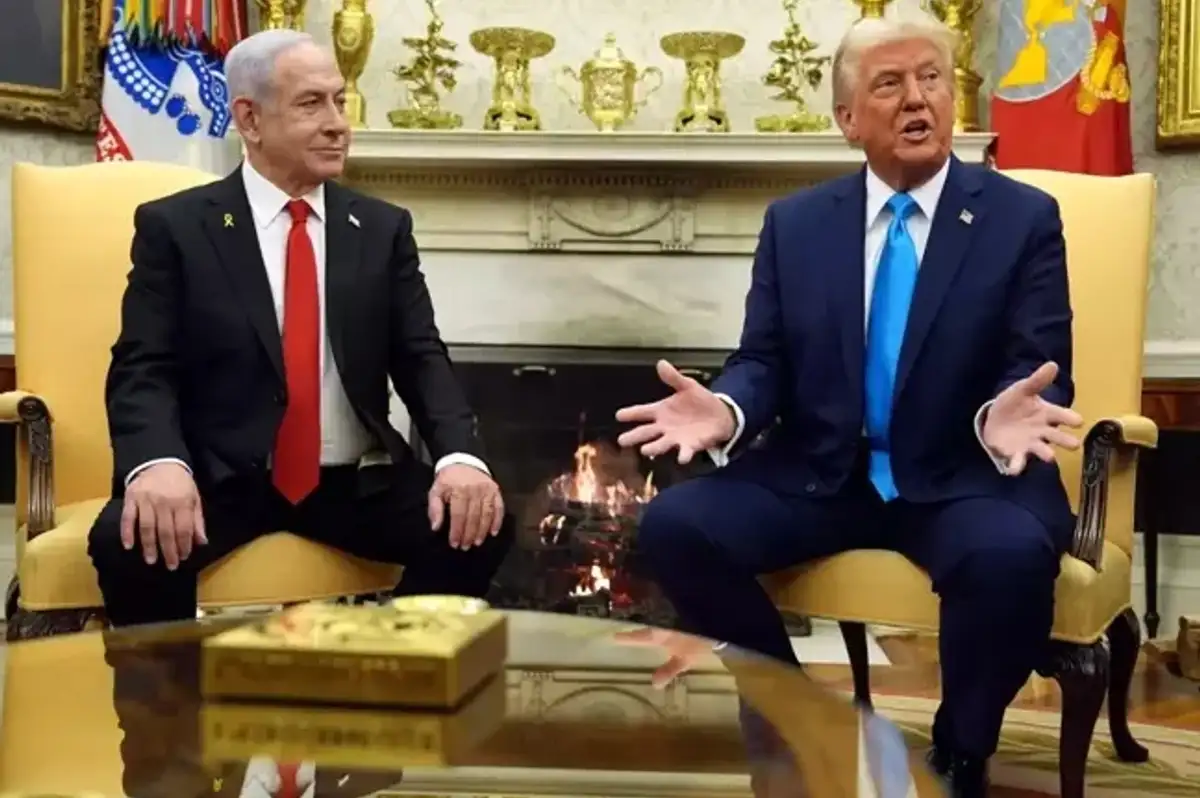 Trump'tan Netanyahu'nun Yanında Erdoğan'a Övgü Dolu Sözler: "Çok Güçlü ve Zeki Biri"