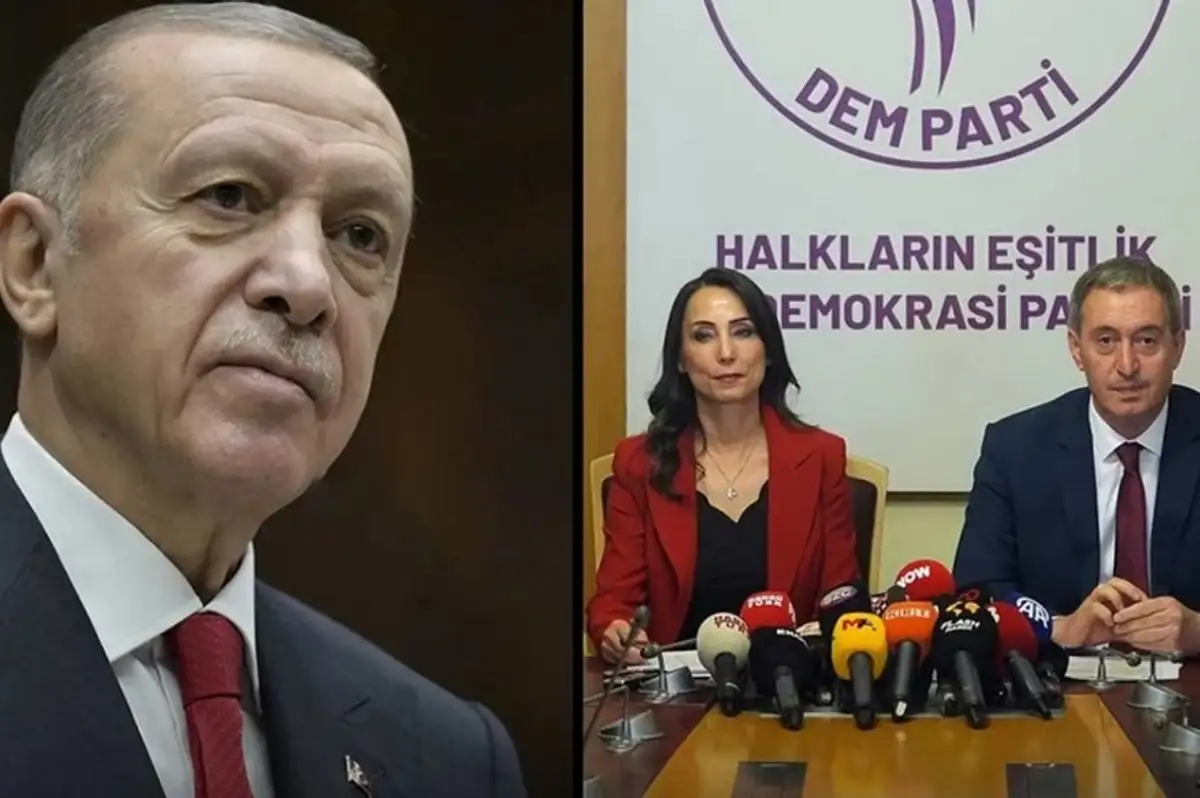 Cumhurbaşkanı Erdoğan Yarın DEM Parti Heyetini Kabul Edecek