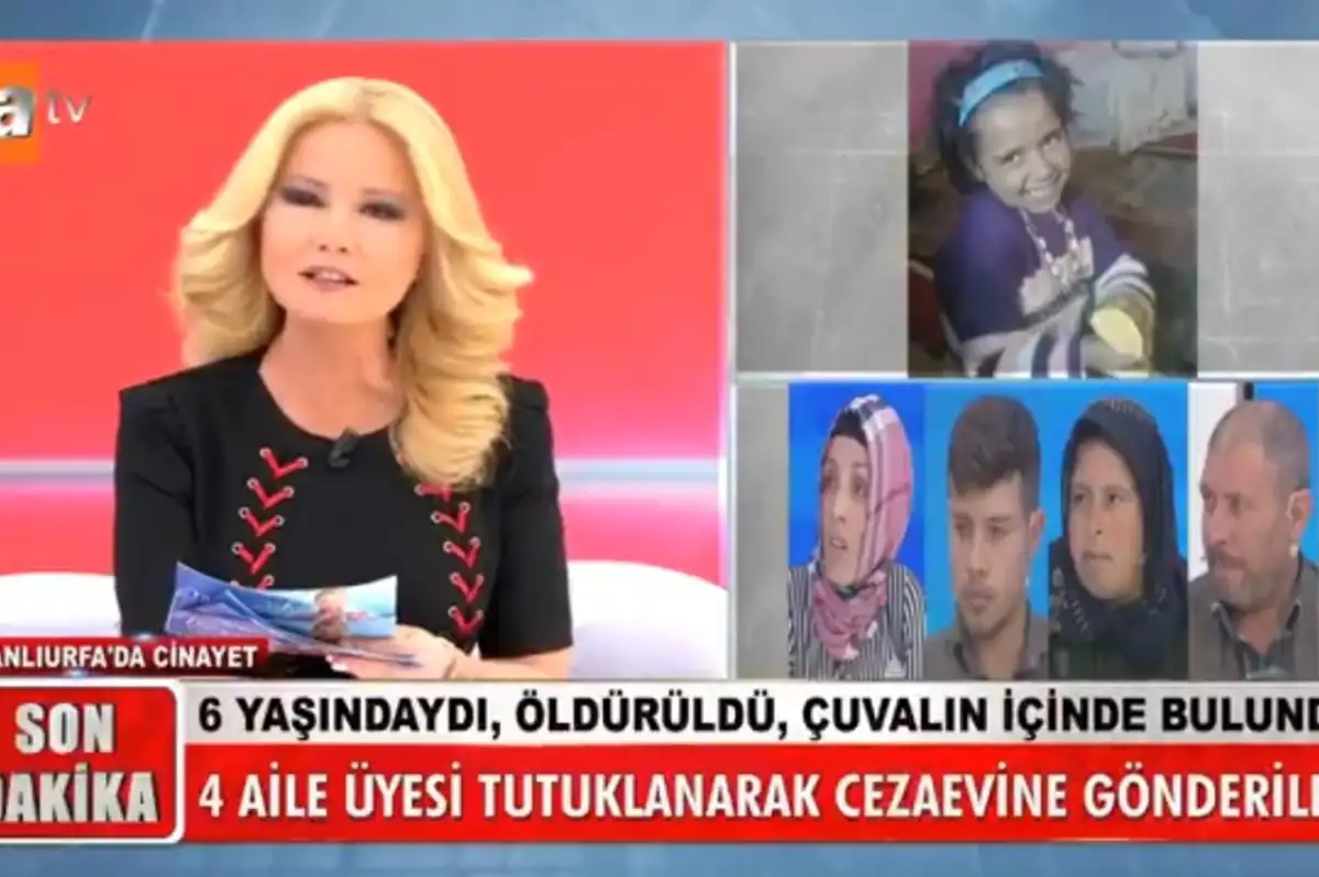 Şanlıurfa'da 6 yaşında öldürülen Zehra Topdağ'ın dört aile üyesi Müge Anlı'da bulunarak tutuklandı!