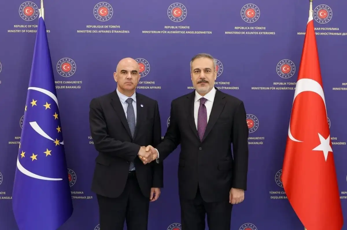 Bakan Fidan, Berset ile Görüştü