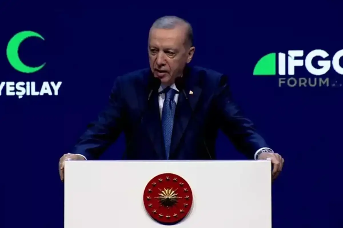 Cumhurbaşkanı Erdoğan, Yeşilay Forumu'nda Önemli Açıklamalarda Bulundu