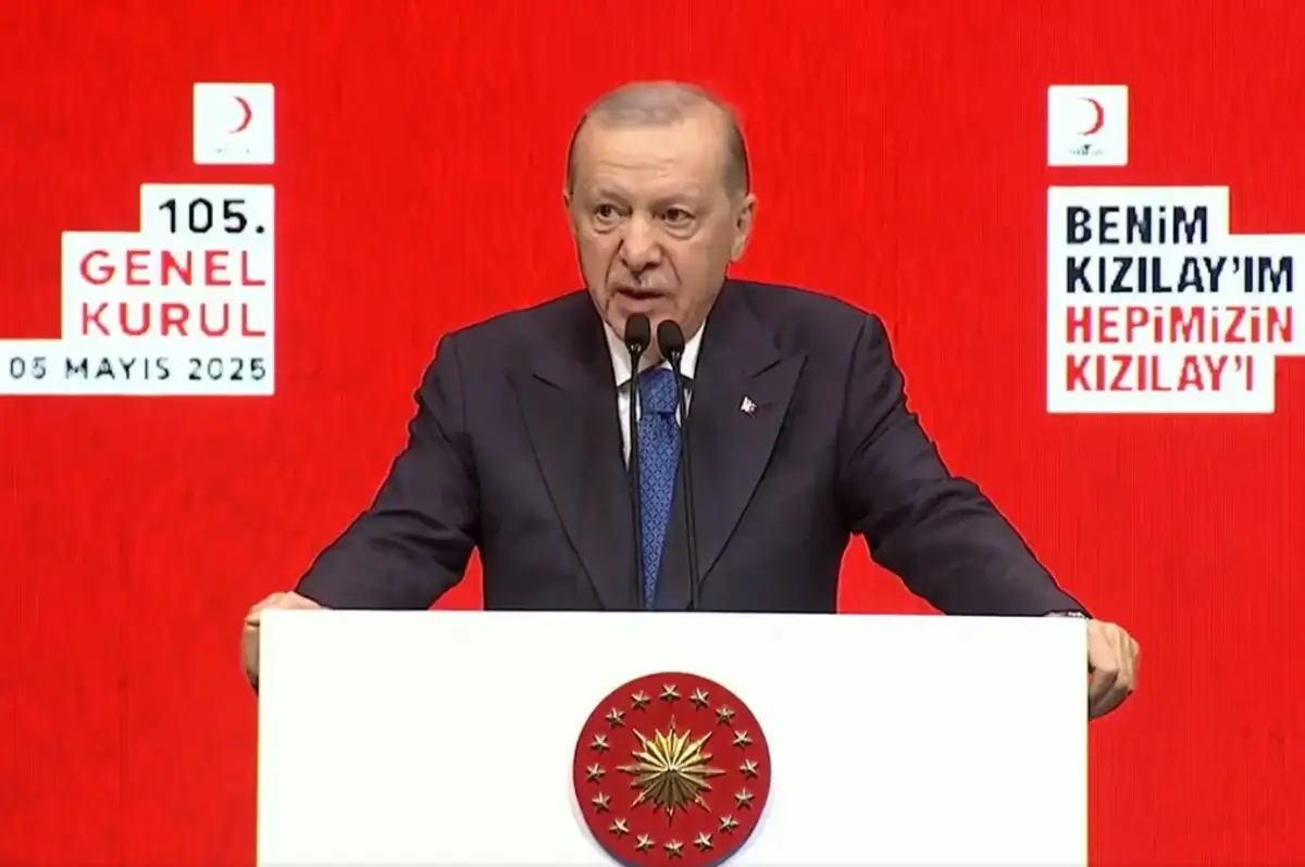 Cumhurbaşkanı Erdoğan, Türk Kızılay Genel Kurulu'nda Konuşuyor