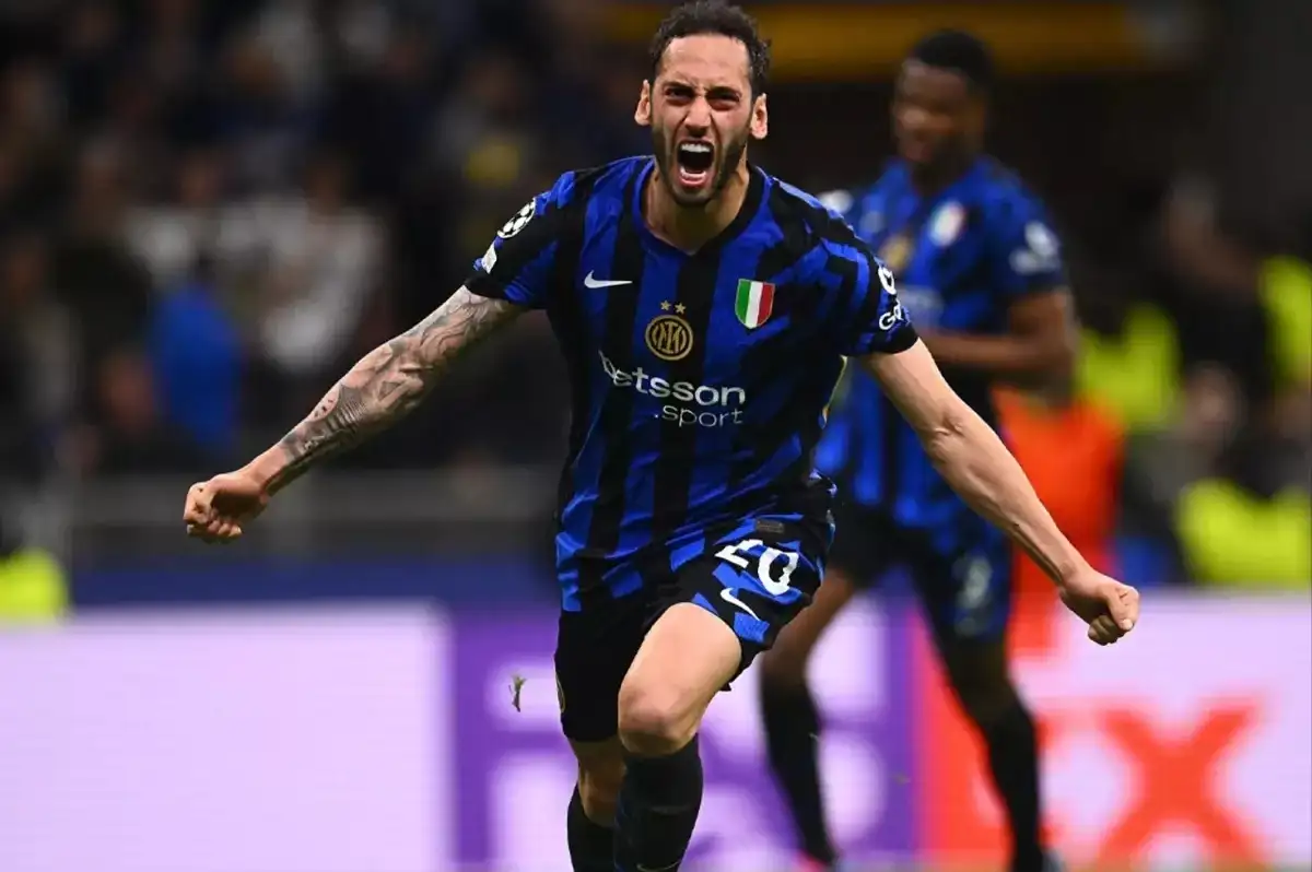 Şampiyonlar Ligi'nde İlk Finalist Hakan Çalhanoğlu'lu Inter Oldu!