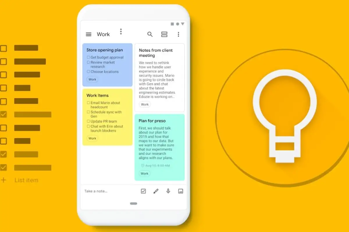 Google Keep Web'e Metin Biçimlendirme Özelliği Geldi