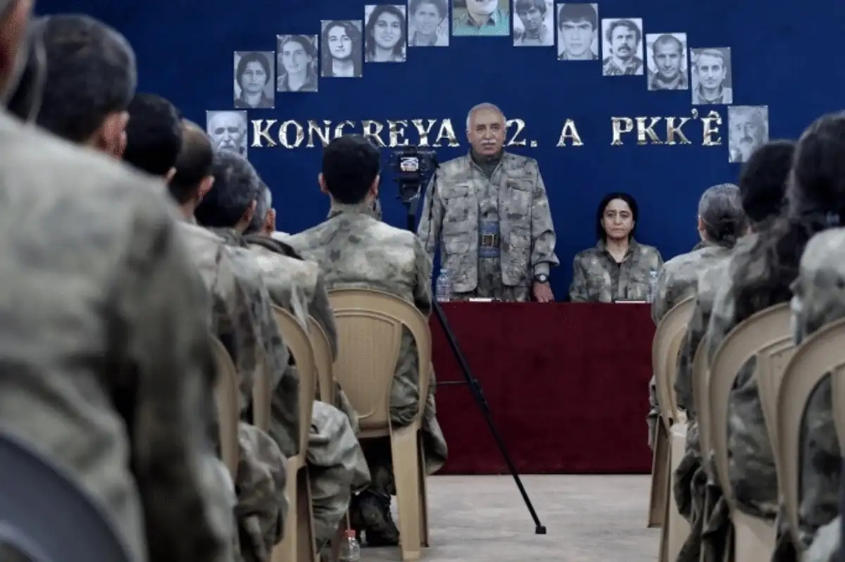PKK'nın Fesih Kararı Aldığı Kongreden Görüntüler