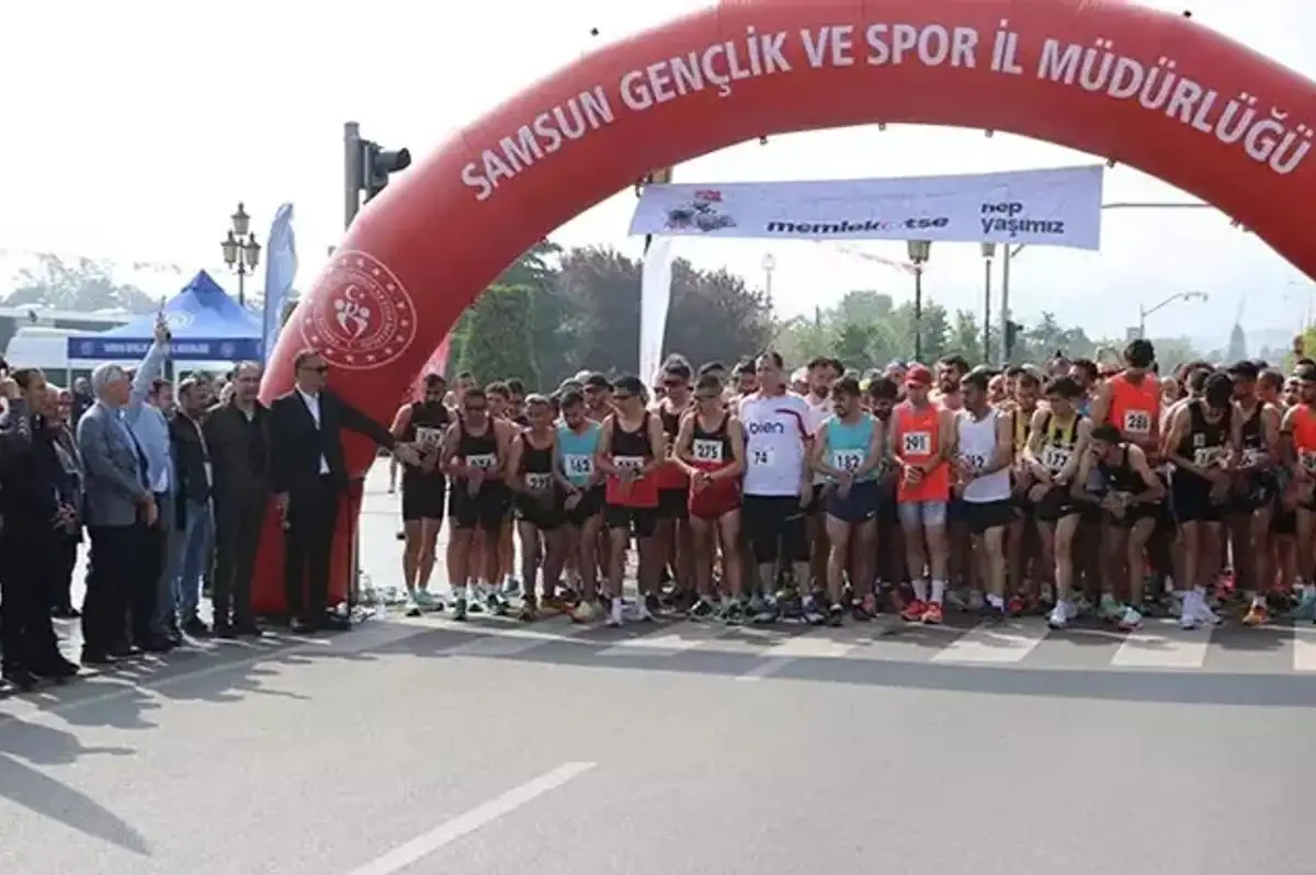Samsun'da 19 Mayıs Yarı Maratonu Coşkusu