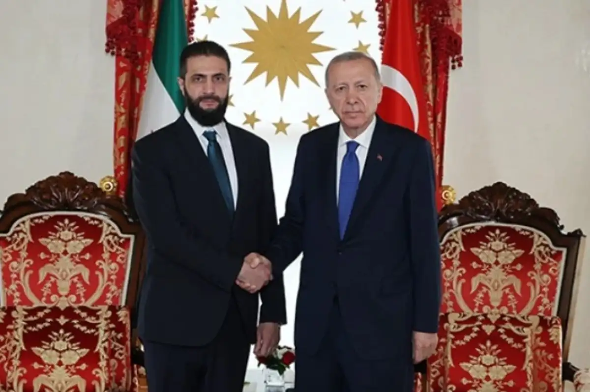 Cumhurbaşkanı Erdoğan, Suriye Cumhurbaşkanı Şara ile Görüştü
