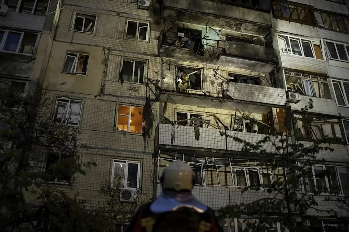 Rusya, Kiev'e İHA ve Füzelerle Saldırdı
