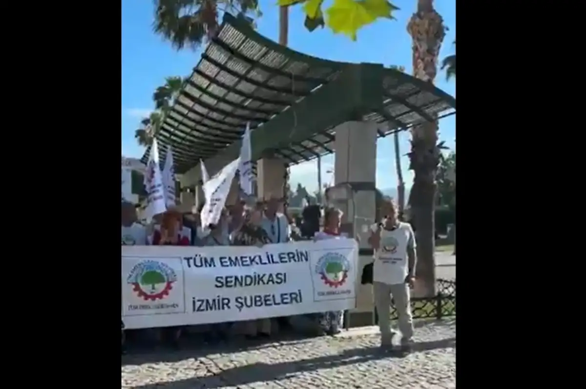 Emekli Sendikasından Bayram İkramiyesi Eylemi