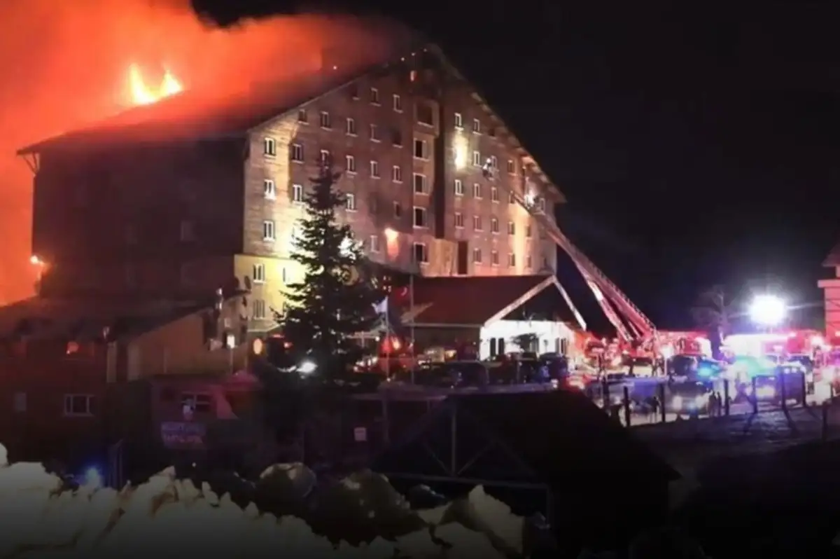 Kartalkaya'daki Otel Yangınıyla İlgili Davada 13 Şüpheli İçin Karar! 1998 Yıl Hapis İstemi