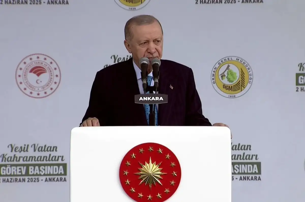 Cumhurbaşkanı Erdoğan'dan 'Yeşil Vatan' Vurgusu: "Türkiye Orman Yangınlarıyla Mücadelede Dünyada İlk Sırada"