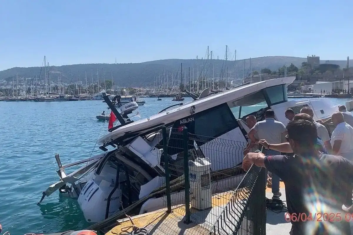 Bodrum Marinada Teknede Patlama!