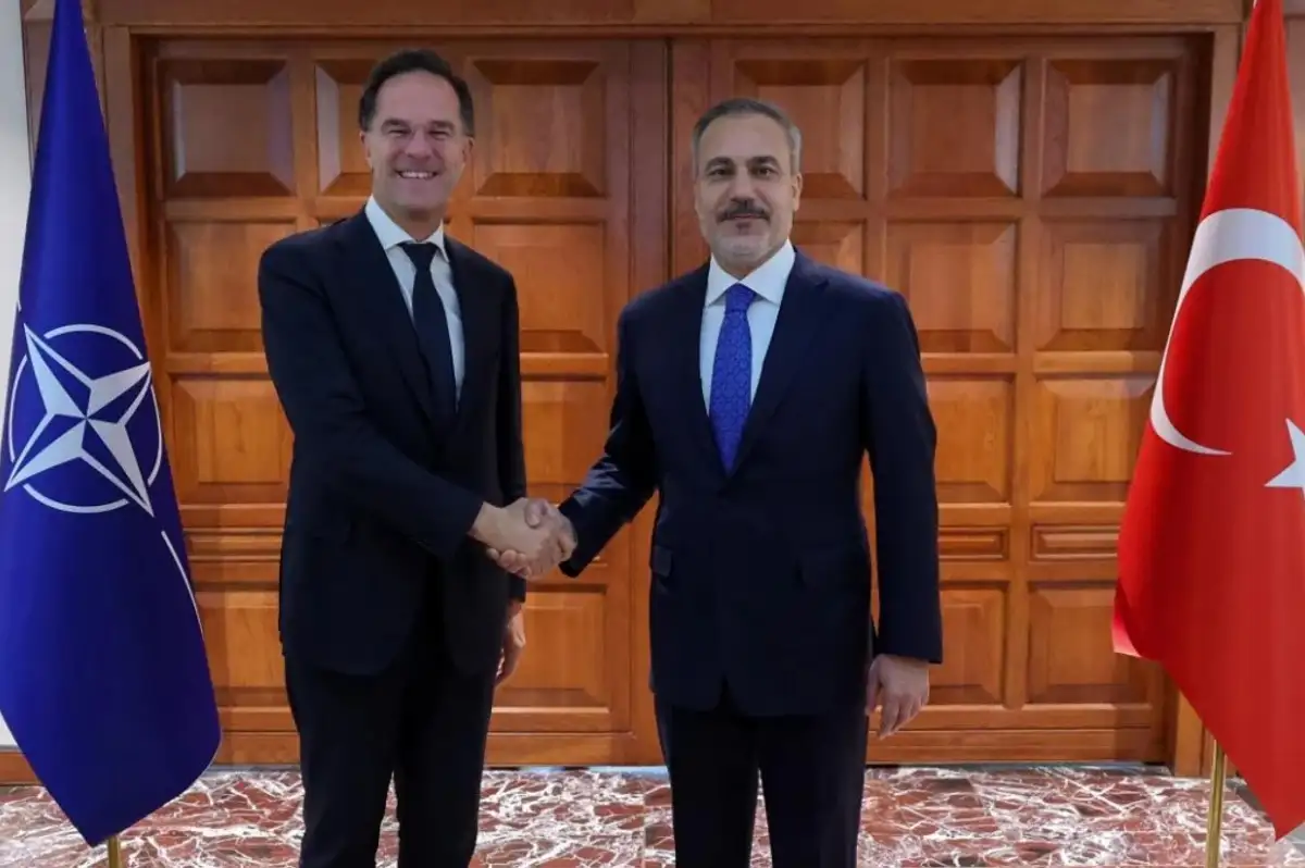 Hakan Fidan, NATO Genel Sekreteri Rutte ile Görüştü