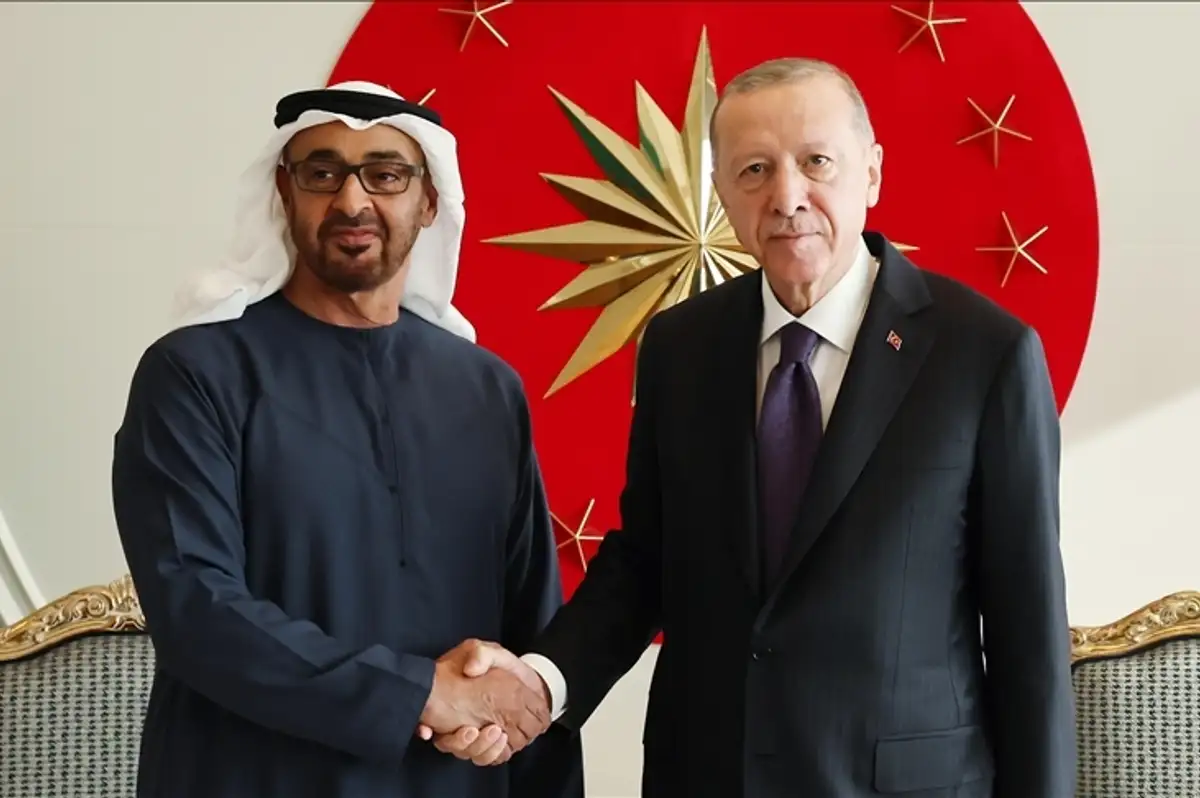 BAE Devlet Başkanı Al Nahyan ile Görüşen Cumhurbaşkanı Erdoğan'dan Barış Vurgusu