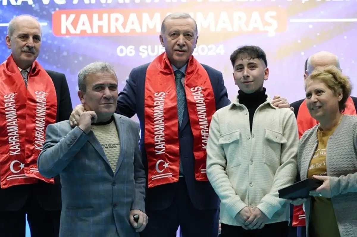 Asrın Felaketine Karşı Asrın İnşası! Cumhurbaşkanı Erdoğan'dan Depremzedelere Nefes