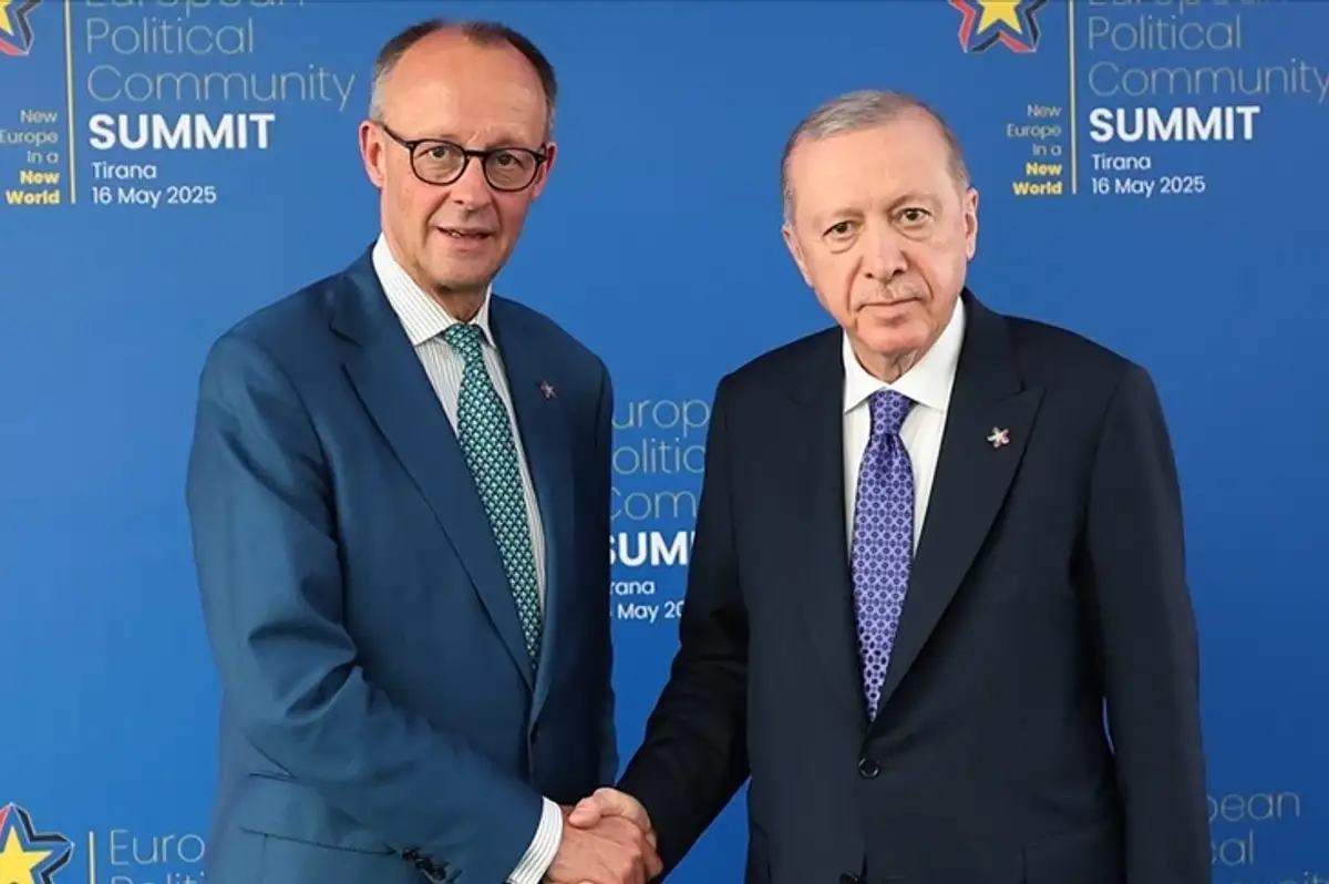 Friedrich Merz'den Erdoğan'a Teşekkür